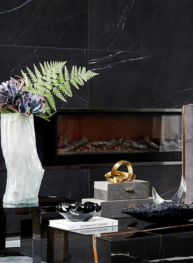 轻奢现代创意旋转高端彩色烟灰缸客厅餐桌家居软装茶Z几饰品摆件