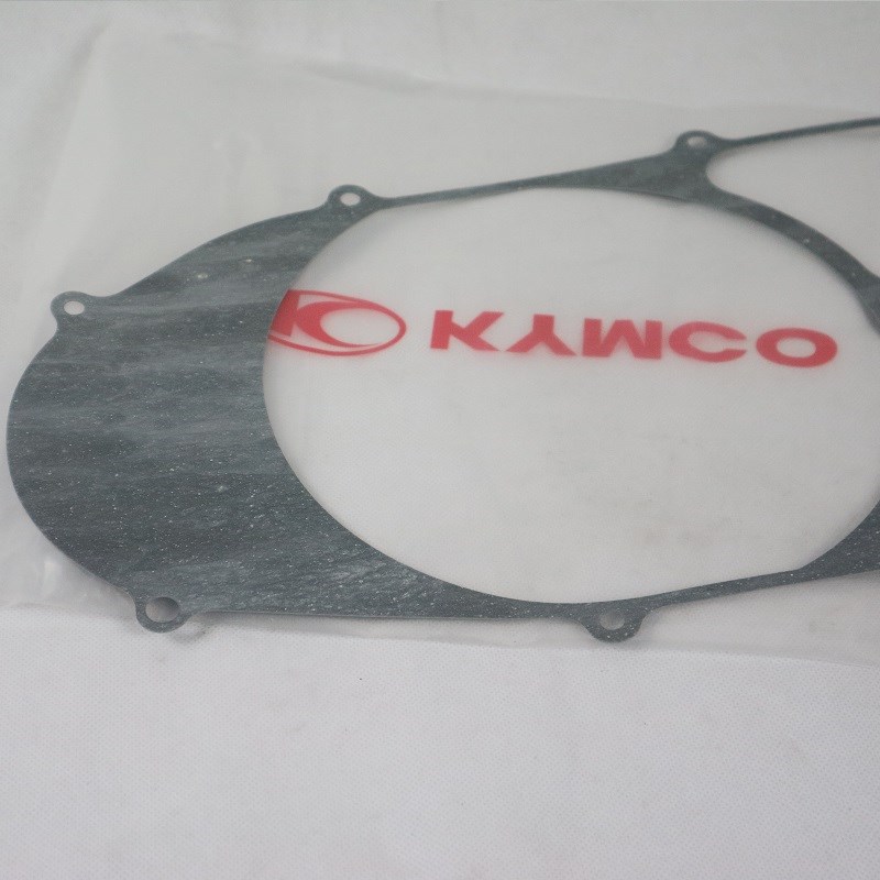 光阳踏板CK400T/赛艇S400i/左传动箱盖变速箱盖U离合器纸垫密封垫