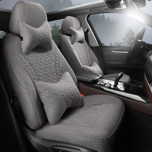 奔驰gle350专用全l包围亚麻座椅套gls450汽车坐垫a6C260/s450L座