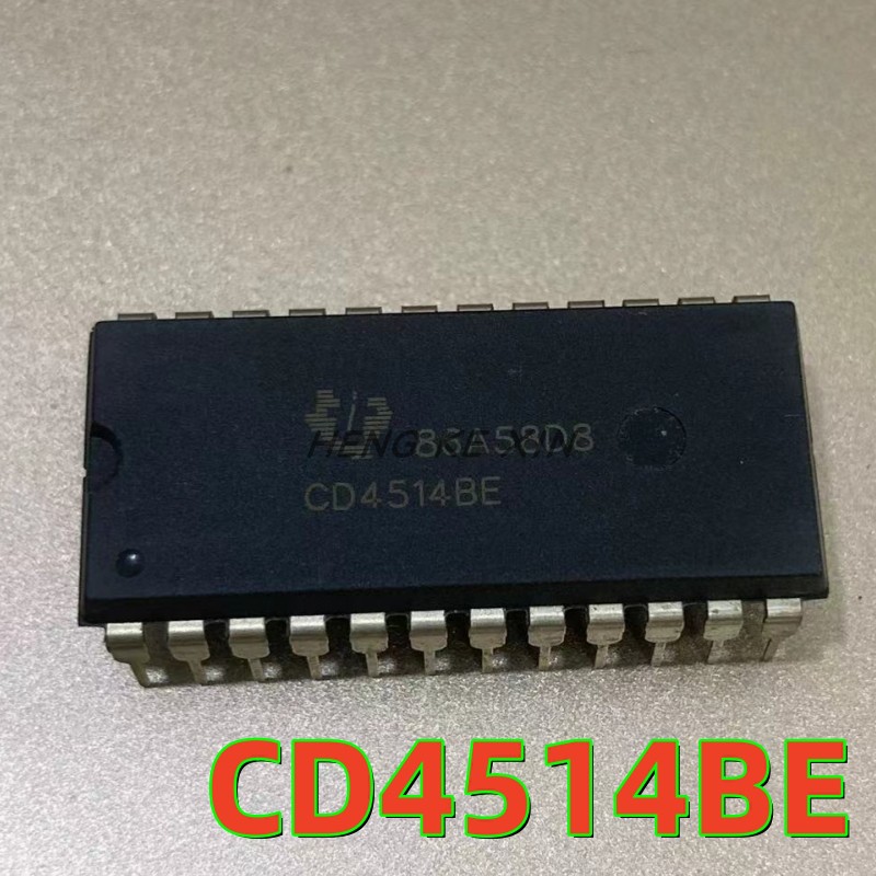 全新原装正品 CD4514BE 直插DIP-24 逻辑信号开关芯片 现货可直拍