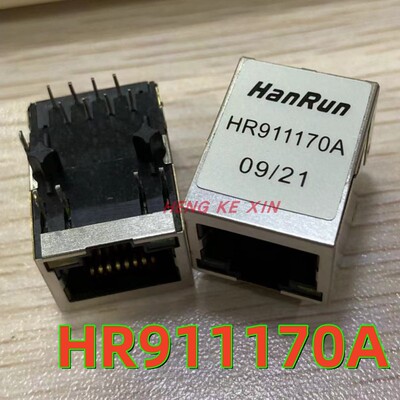 【实拍】HR911170A 网络变压器 以太网连接器 RJ45插座 全新现货