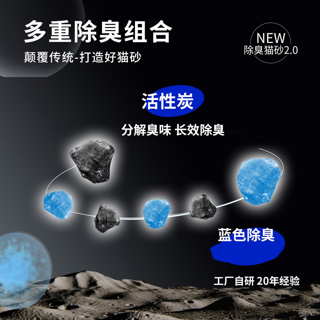 斑豹钠基矿砂猫砂5公斤强除臭吸水结团几乎无尘矿石膨润土猫沙