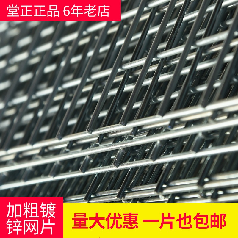 镀锌铁丝电焊网片建筑网格养殖隔离网加粗狗笼子钢丝围栏铁丝网