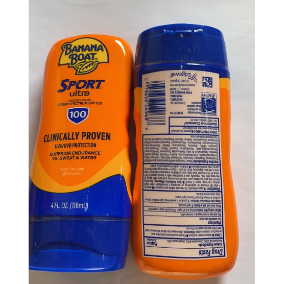 美国Banana Boat香蕉船高倍户外运动防晒乳液SPF100 PA++++ 118ml