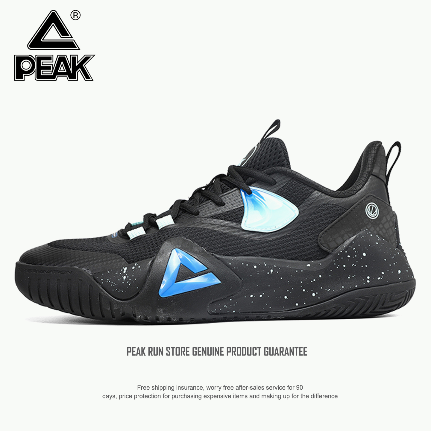 匹克男鞋专业男子篮球鞋秋冬季新款官方正品减震实战男生运动鞋黑