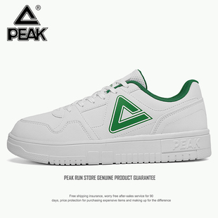 匹克女鞋软底皮面小白鞋秋冬季新款官方正品经典女士运动休闲鞋女