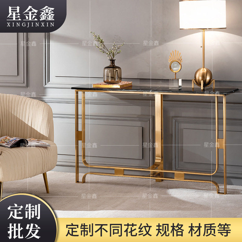 意式轻奢大理石茶几北欧小户型客厅现代简约茶桌极简家具边几