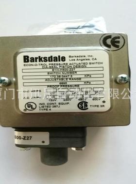 机械式温度开关Barksdale巴士德E1H-GH15-P4CDPD2H-GH18SS