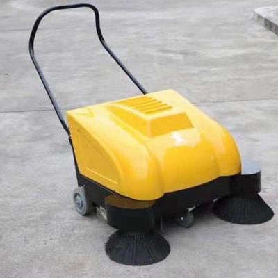 工厂车间扫地机980型手推式扫路机物业厂房粉尘扫地清扫车