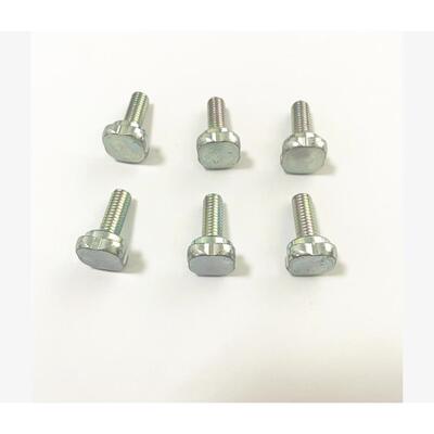 DIN464梅花平头台阶螺钉8.8级三价彩锌96HM6*16