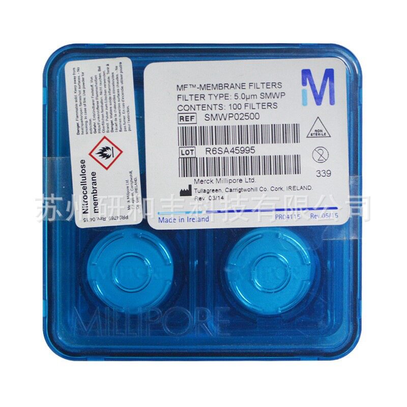 密理博millipore混合纤维素酯滤膜孔径5um直径25mmSMWP02500
