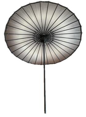 日式长柄伞复古拍摄专用油纸伞古风黑色渐变防雨防晒拍摄