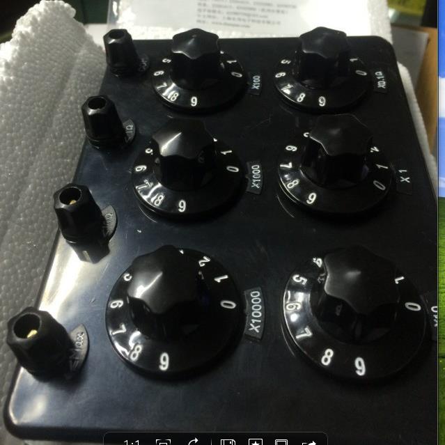 直流电阻器可调电阻箱ZX21面旋转式保修1年