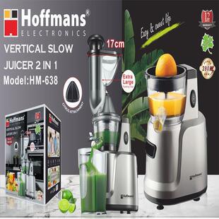 出口Hoffmans慢榨机638VerticalSlowJuicer2in10.2cbm
