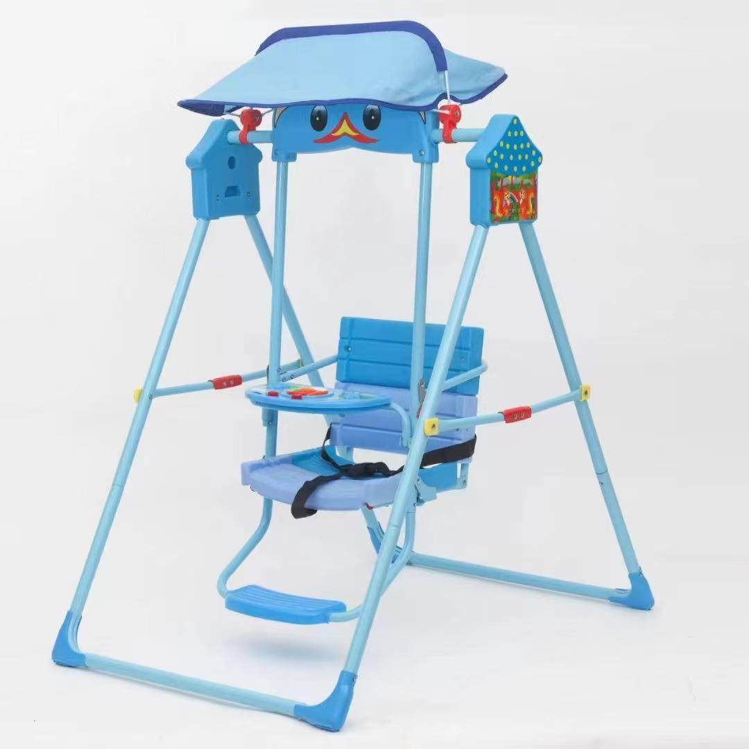 出口儿童秋千吊椅宝宝摇椅室内荡娱乐秋千儿童吊篮折叠摇摇椅室外