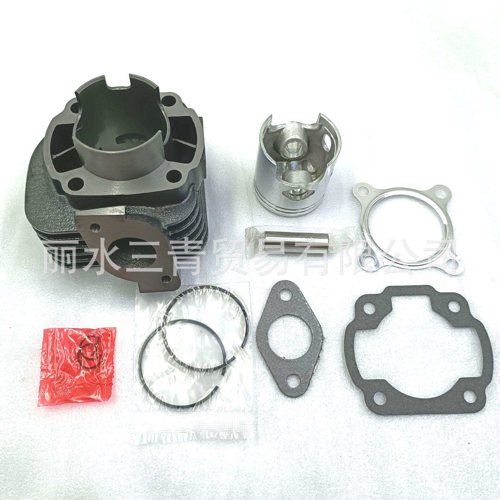 JOG50套缸两冲50改装大排量7080cc47mm缸体组件钱江50两冲配件