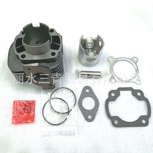 JOG50套缸两冲50改装大排量7080cc47mm缸体组件钱江50两冲配件