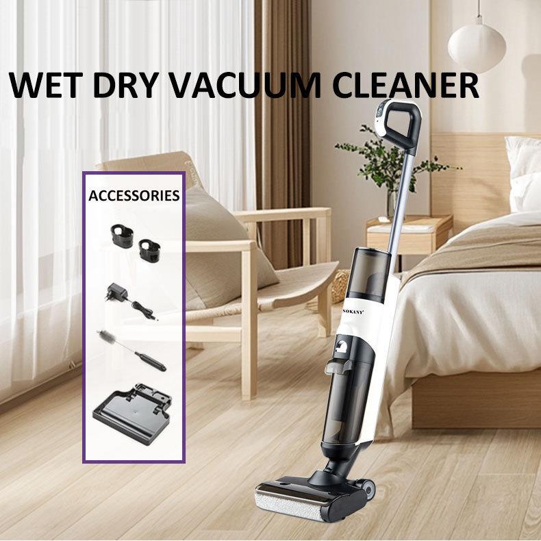 欧规无线吸尘器吸拖一体洗地机干湿两用吸尘器除尘器智能吸尘