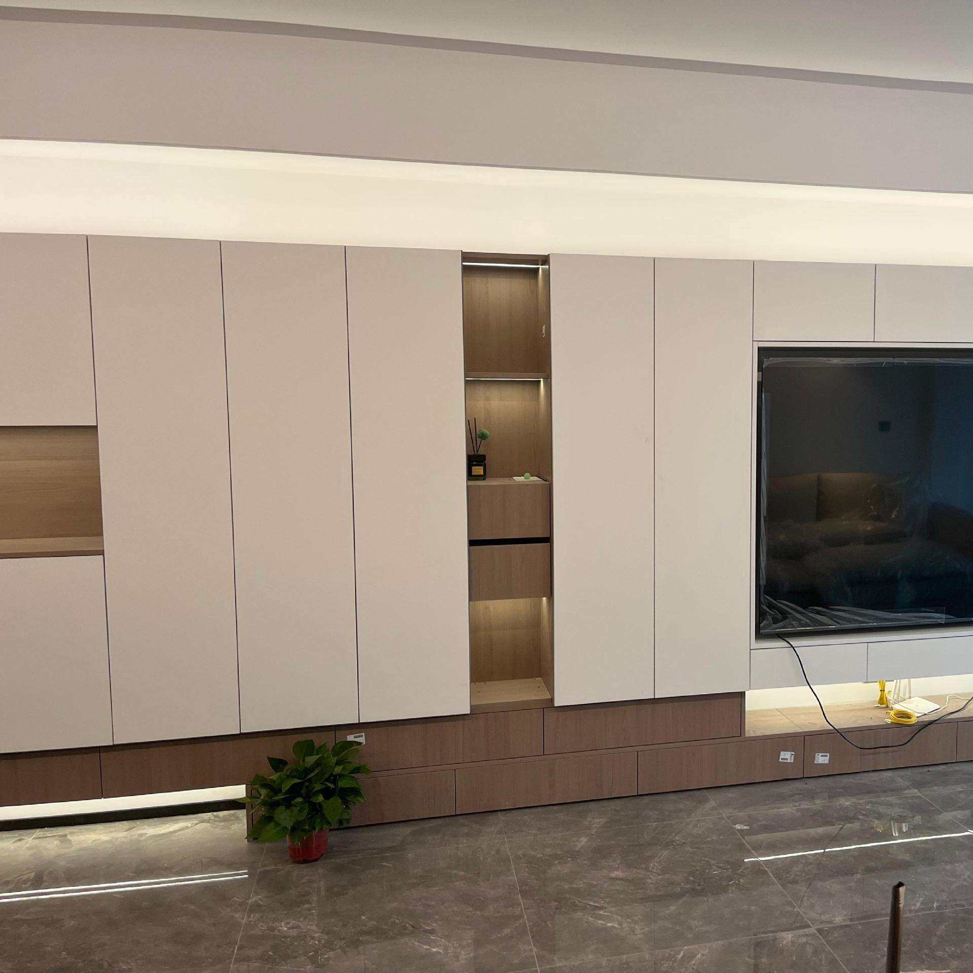 全铝衣柜铝合金衣柜轻轻奢简约全铝家具全屋柜子可定制设计安装