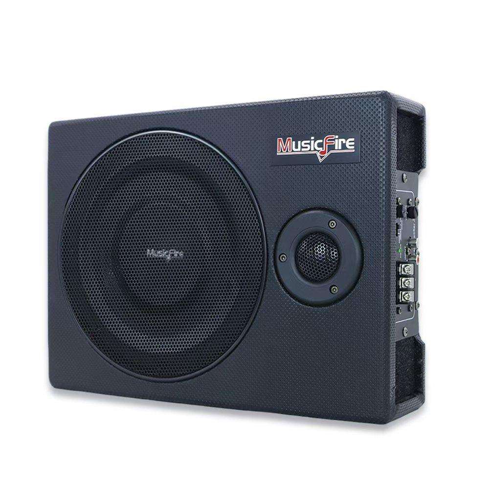 工厂有源车载超薄低音炮8寸大功率带功放12V改装汽车低音炮MF-U8