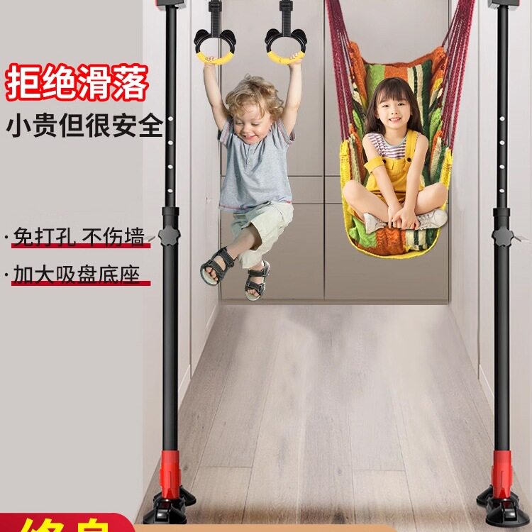 门上单杠家用室内儿童成人免打孔墙体引体向上器吊杆架健身器材