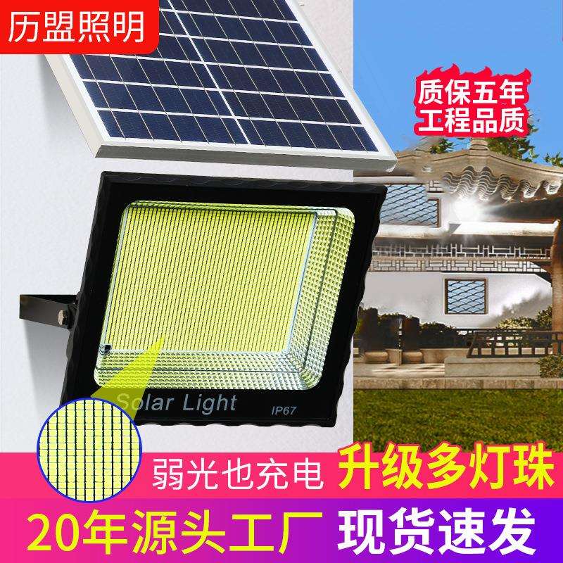 太阳能灯户外庭院灯家用照灯新农村路灯太阳能灯