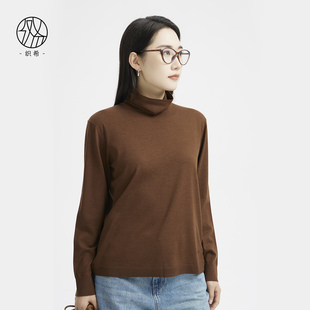 织希TESSITI/滕氏企业女装冬季新款职场通勤舒适百搭长袖针织衫