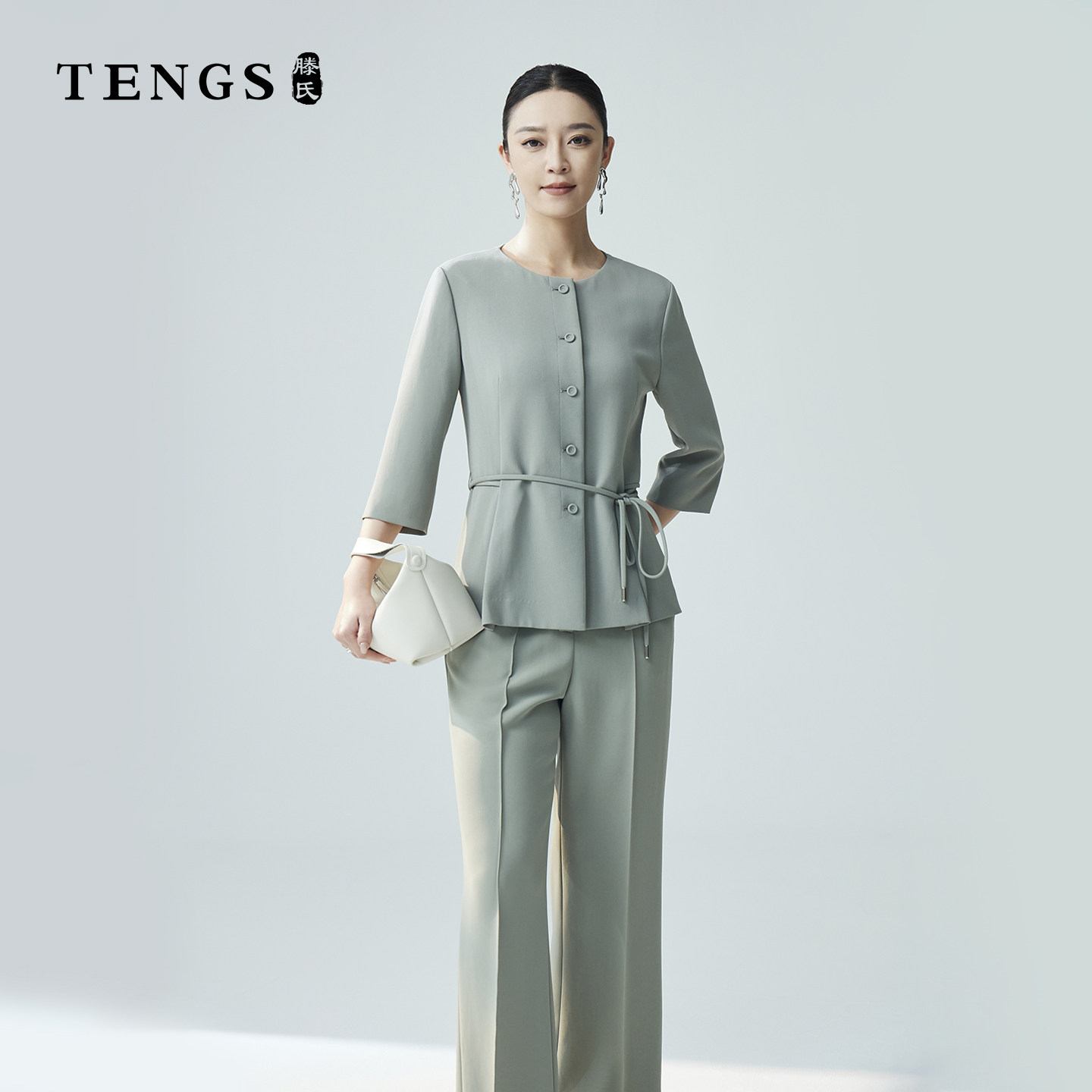 TENGS滕氏春夏商务通勤上衣