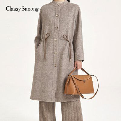 新款简约优雅职场通勤大衣