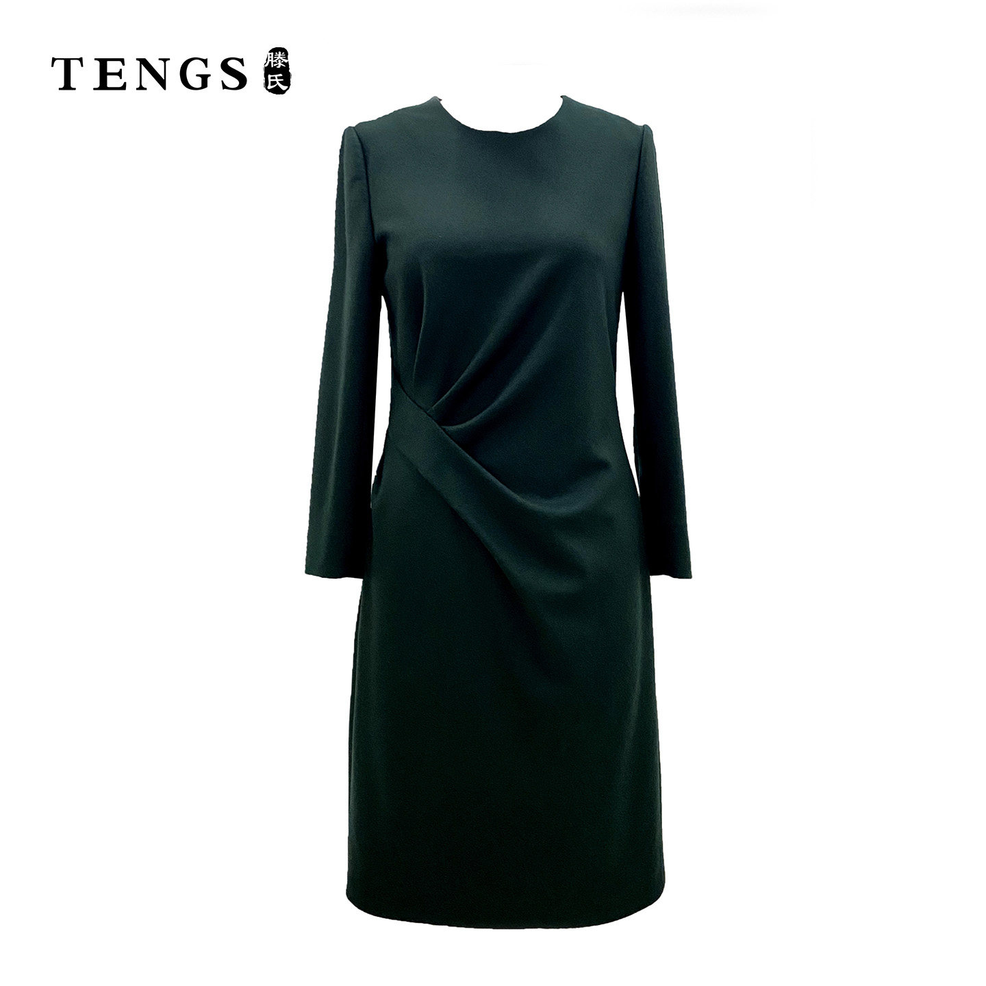 TENGS滕氏女装连衣裙纯色