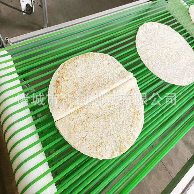全自动春饼机筋饼机自动烙制机厂家现货圆形饼皮机单饼机