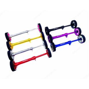 用于小布加厚铝合金易行輪延長杆易行轮伸縮杆加宽易行轮