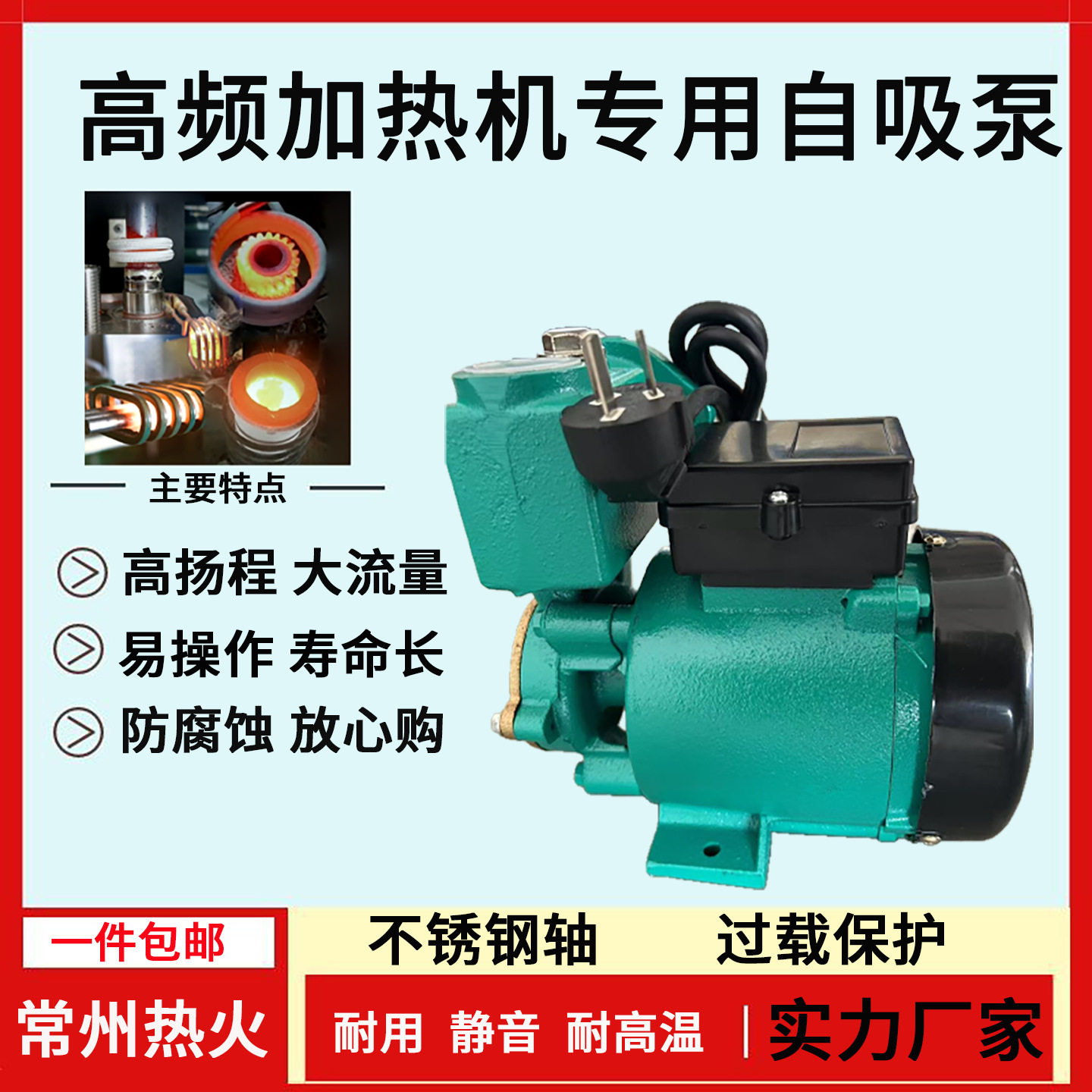 GP125W单相220V全自动自吸泵