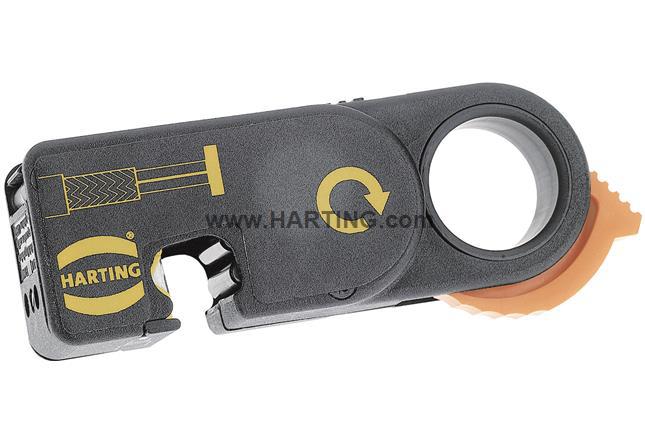 Harting浩亭 德国原装 09458000000 网线剥线工具含刀片盒 钢丝钳
