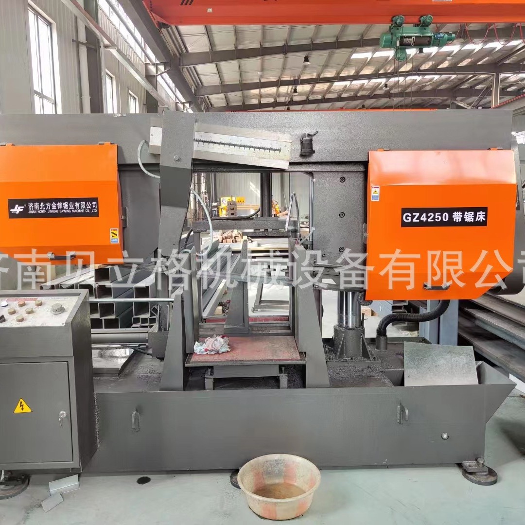 厂家批发 GZ4250大小轮金属带锯床 双立柱卧式带锯床 型材切割锯
