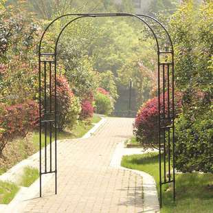 园艺花园拱门花架婚庆户外支架子月季植物攀爬庭院葡萄爬藤架