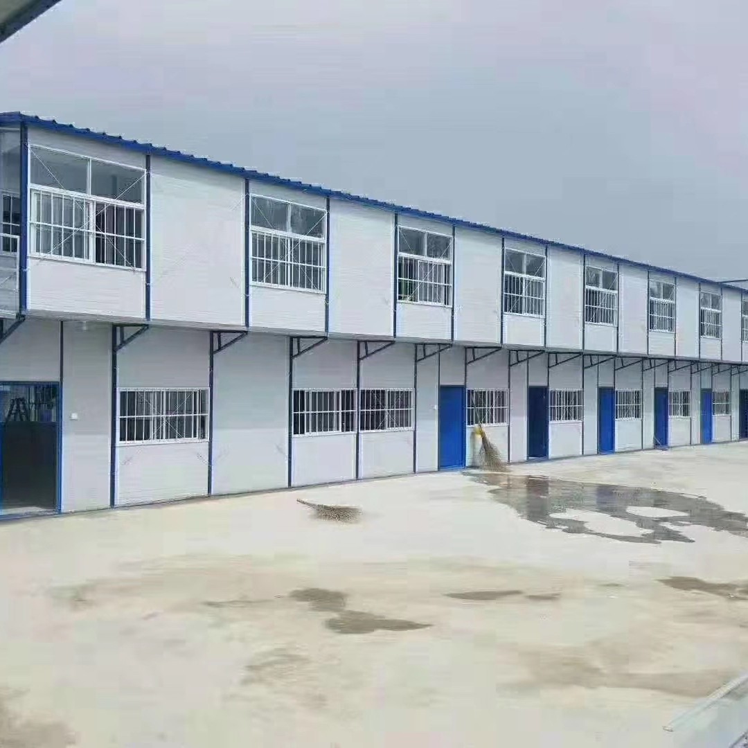 户外可移动岩棉彩钢防火活动房