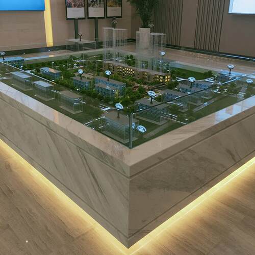 楼盘沙盘模型制作地产建筑沙盘模型小区绿化设施房地产楼盘模型