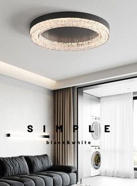 意式极简客厅吸顶灯现代简约高端设计师2024新款家用主卧室房间灯