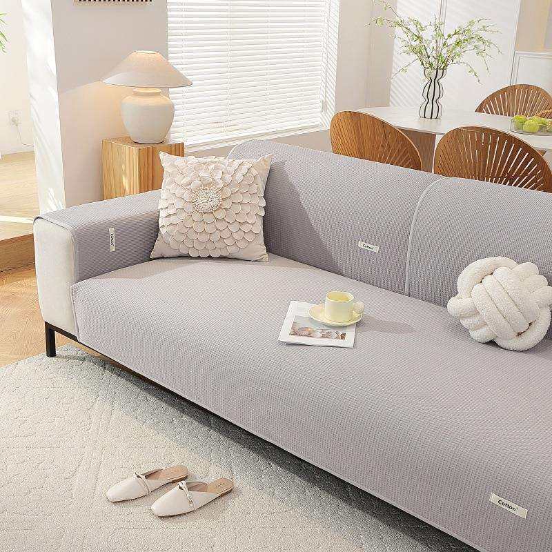 全棉沙发垫四季纯棉布艺防滑沙发垫子盖布2025新款简约沙发套罩巾