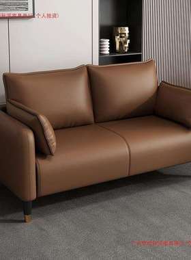 沙发客厅2025新款布艺沙发小户型出租房双人三人简易小沙发服装店