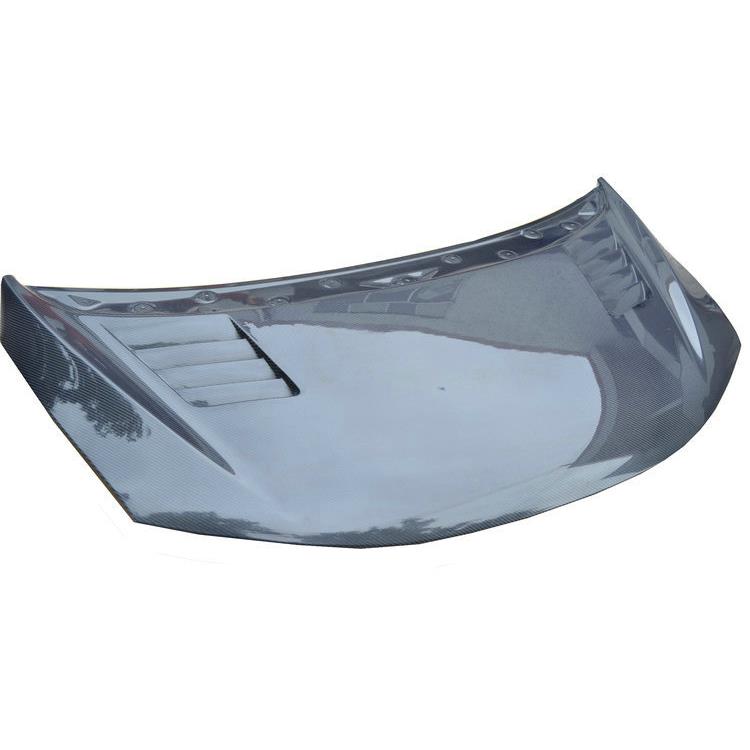 专用14款飞度GK5开孔碳纤维机盖飞度GK5碳纤TR款引擎盖发动机盖