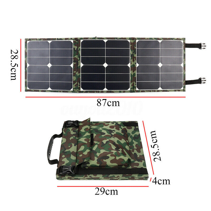 60W户外太阳能充电包USB充电方便外出sunpower电池片折叠包
