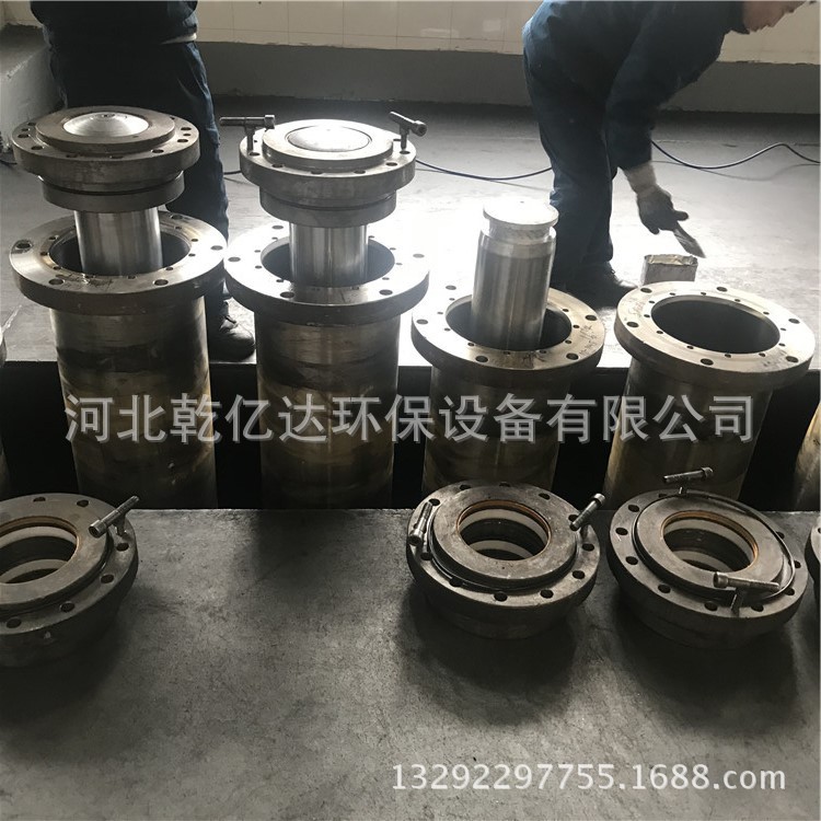 压滤机液压缸配件 油缸活塞 油缸导向套 锻造液压缸压滤机油缸图片