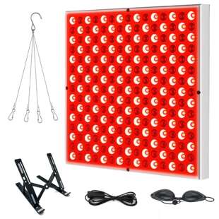 理疗灯工厂直销落地支架45W红光理疗灯led近红外灯225灯方形排灯