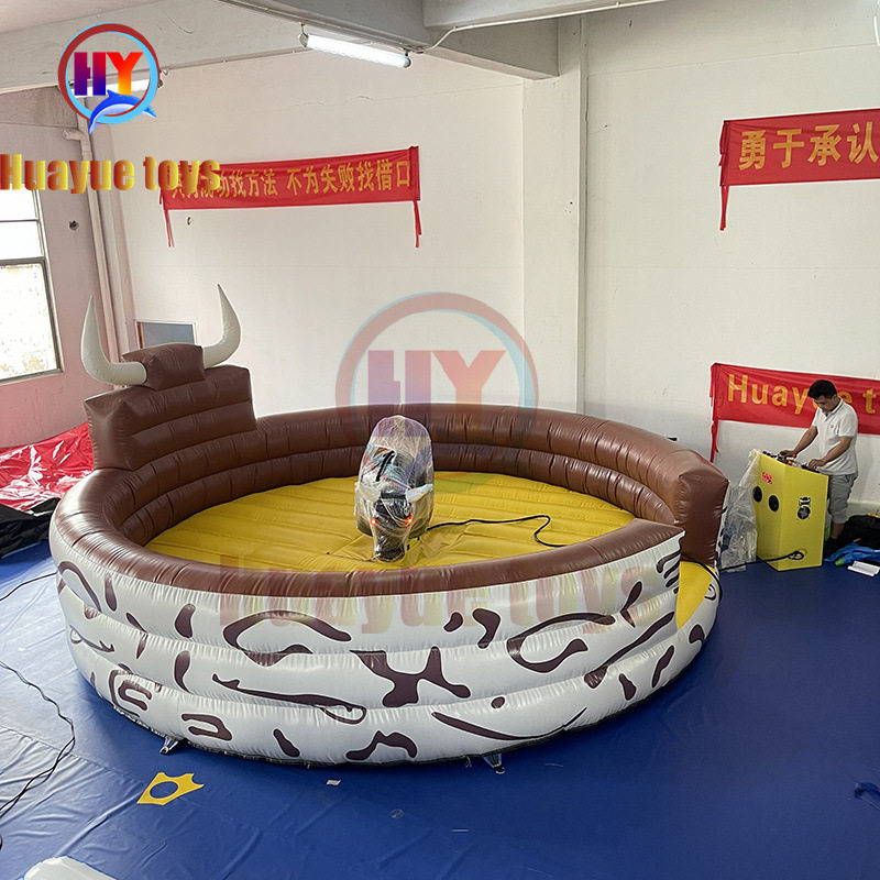 疯狂牛仔充气蹦床游乐设备