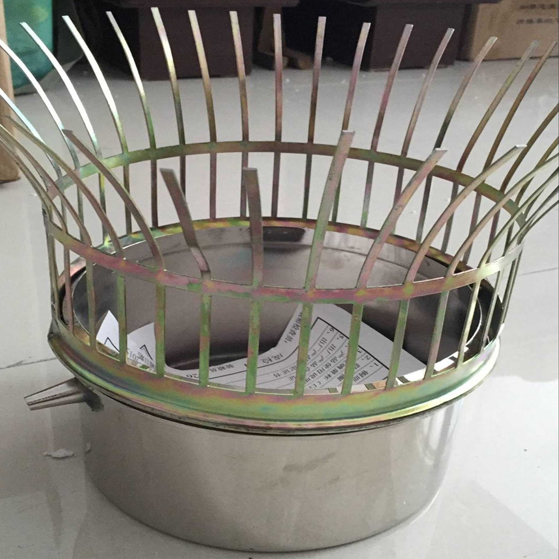 气象小型蒸发皿20cm蒸发皿气象仪器