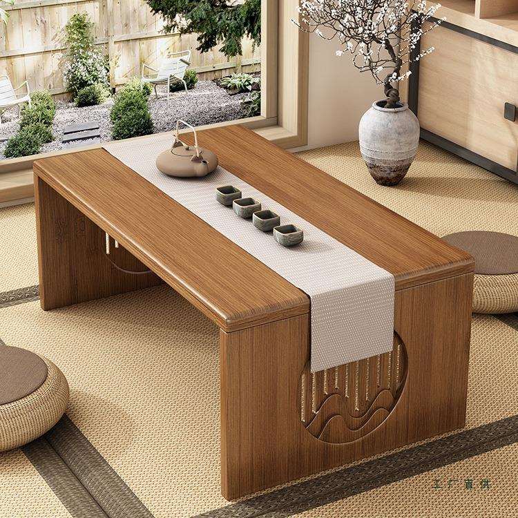 飘窗小桌子可折叠炕桌家用榻榻米非实木茶几中式茶桌吃饭窗台桌子