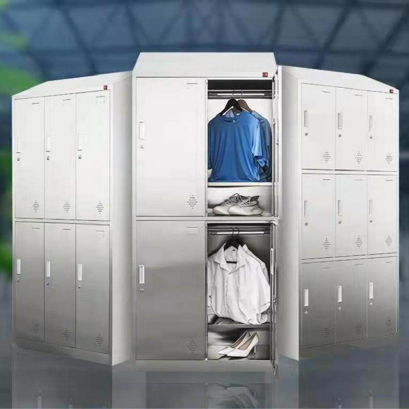 成都斜顶不锈钢无尘实验室更衣柜净化车间斜坡上顶员工储物柜多门,商业/办公家具,办公储物柜,淘宝优惠券,粉丝福利购,淘宝优惠卷