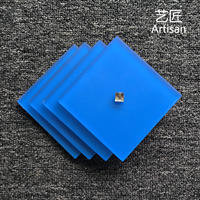 Colorful jelly frosted glass bricks, smooth and transparent dopamine block bricks, kitchen and bathroom bar counter background wall thumbnail 6